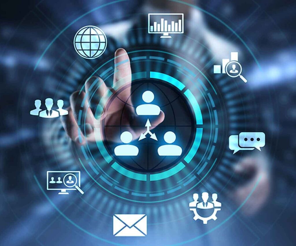 تاچ آیکون راه های ارتباطی