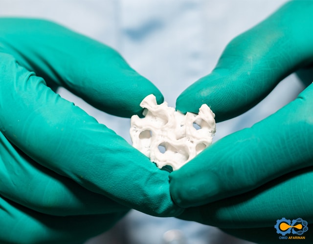 پرینت سه بعدی بافت استخوان
